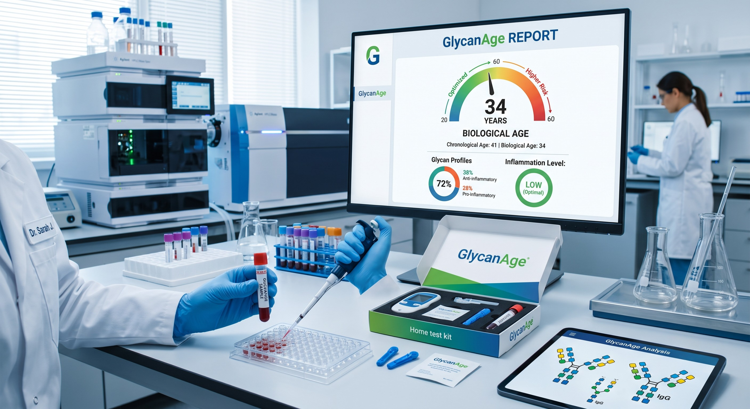 GlycanAge test